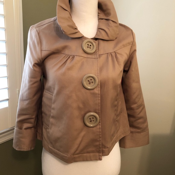 Angie With Love Big Button collared shortie jacket🎃 - Picture 7 of 10